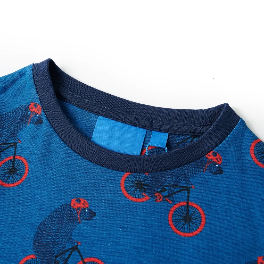 Pigiama per Bambini a Maniche Lunghe Petrolio 128 CFW5809062