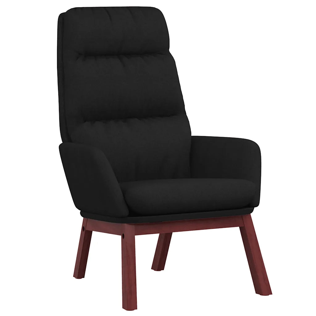 Sedia Relax Nera in Tessuto 341165