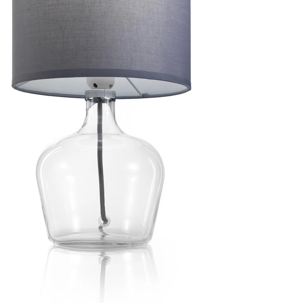 Lampada da tavolo BRUMA grigio