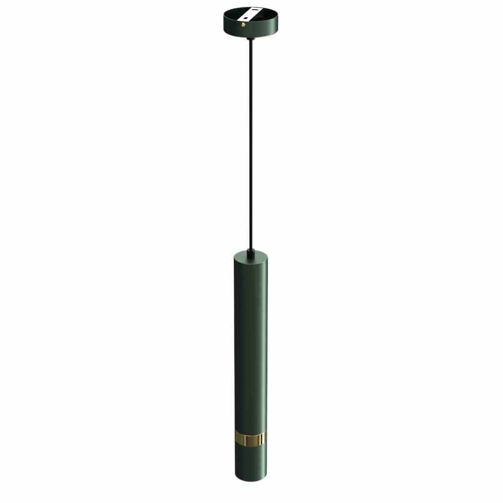 Lampada a sospensione Milagro Joker MLP7720 verde oro