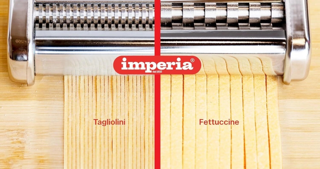 Imperia 4217 Duplex Accessorio Tagliapasta Tagliolini 2 mm Fettuccine 6.5 mm Acciaio Inox colore Argento