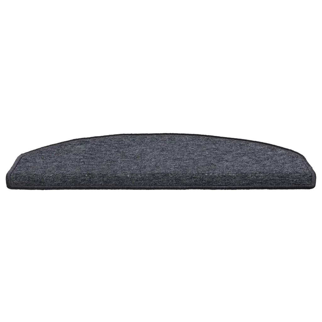 Tappetini per scale autoadesivi 15 pz | Gradini per Scale Grigio scuro e blu