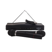 Trade Shop - Coppia Microfoni Professionali Senza Fili Con Centralina Bicanale 009-4 -