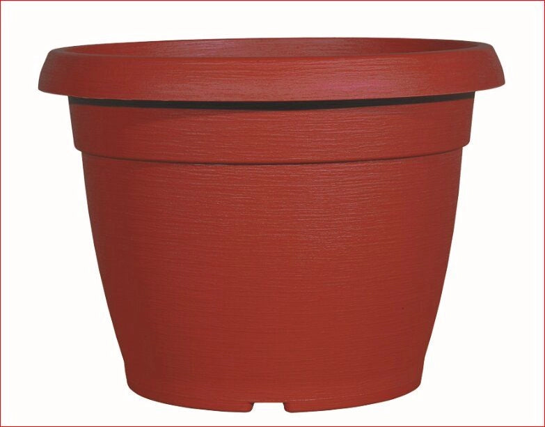 PIATTO PER VASO SIMILCOTTO DIAMETRO 22 COLORE ROSSO
