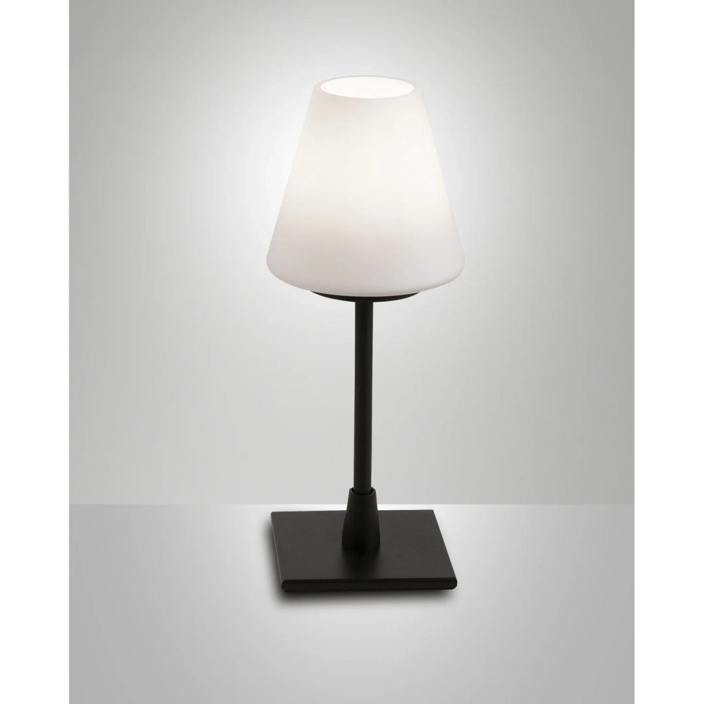 Lucy Da Tavolo G9 Led Nera