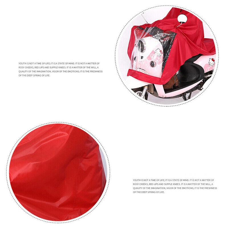 Poncho impermeabile per scooter elettrici ¨C zephmum ¨C universale con cappuccio