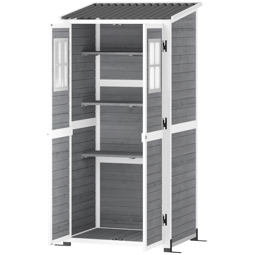 Casetta da Giardino in Legno ¨C Minimal ¨C Grigio
