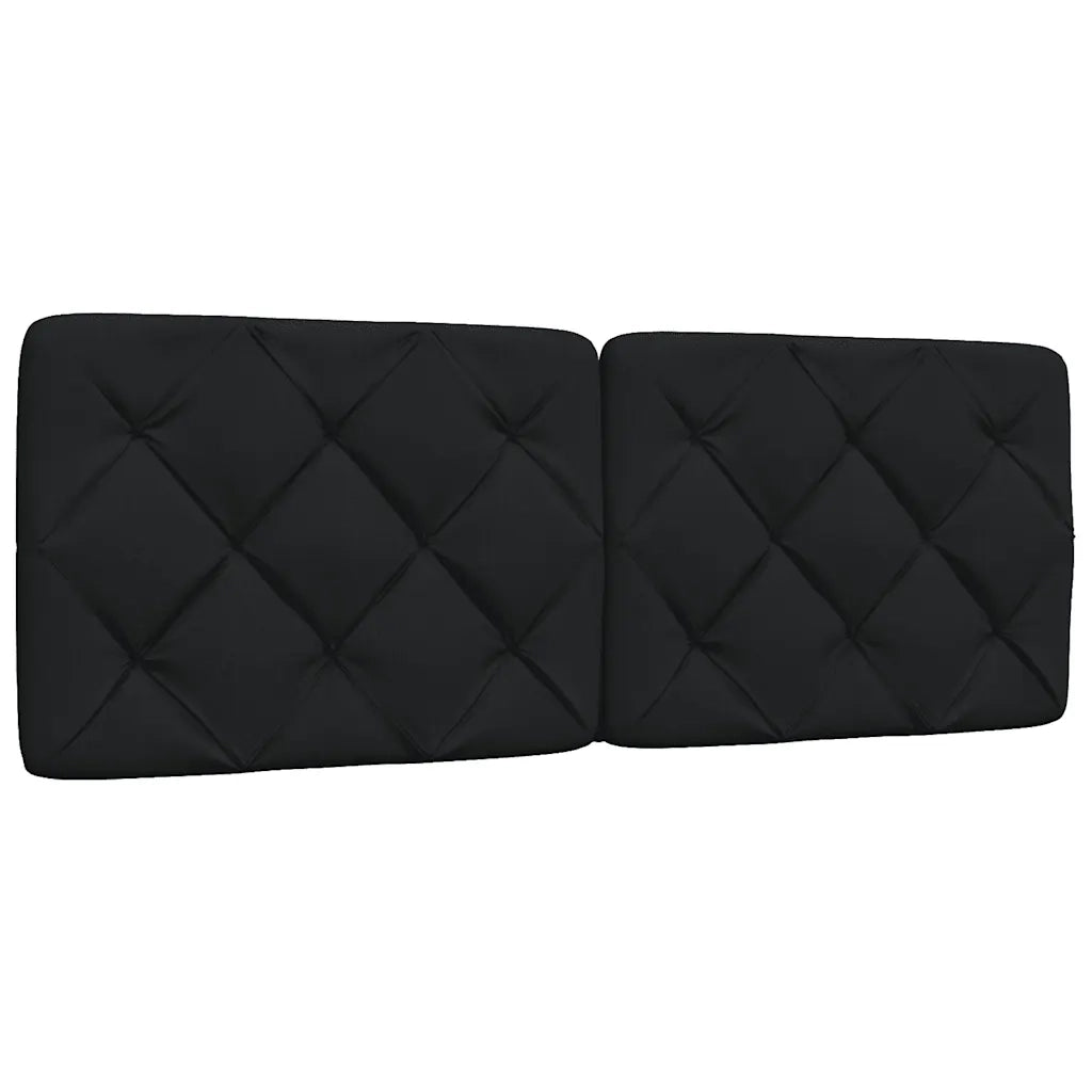 Letto con Materasso Nero 120x200 cm in Tessuto 3310729
