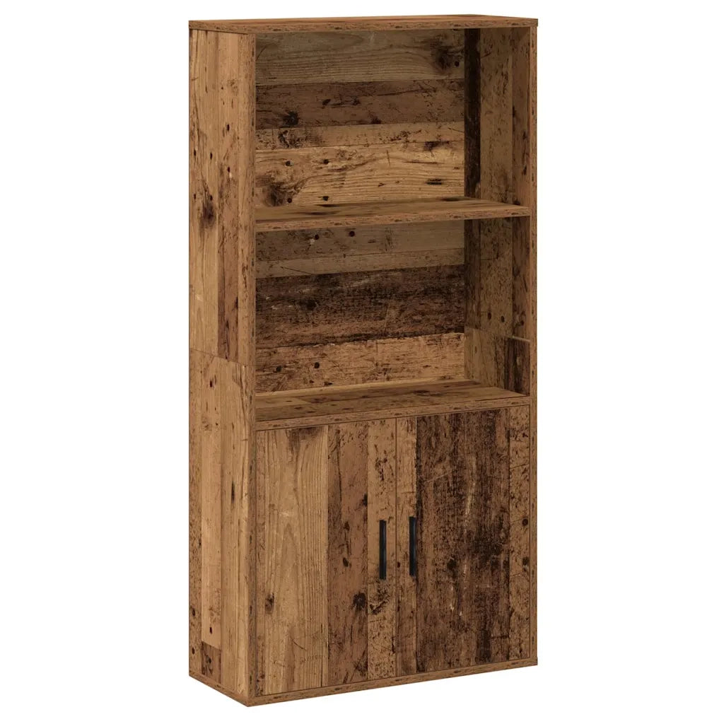 Libreria Legno Vecchio 60x24x120 cm in Legno Multistrato 860425