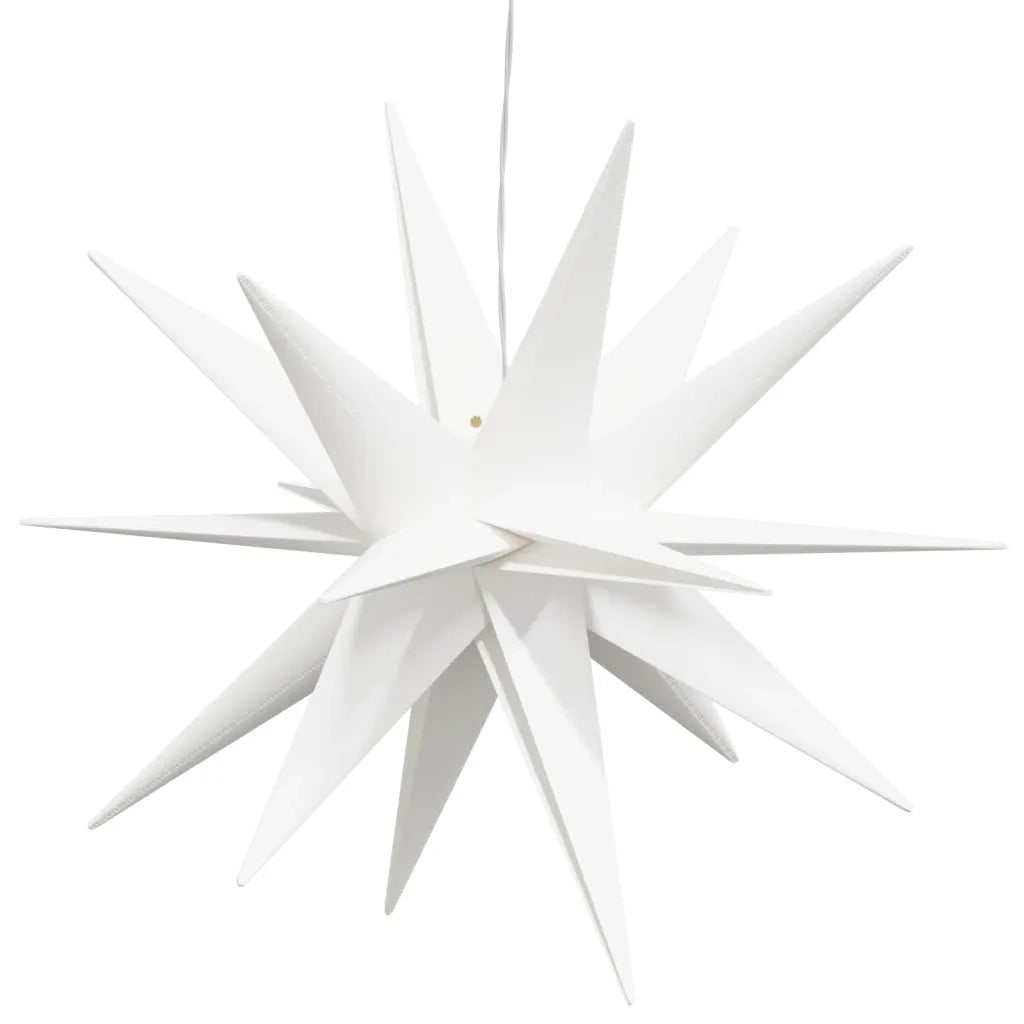 Luci di Natale con LED 3 pz Pieghevoli Bianche 356197