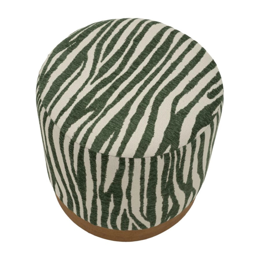 Pouf VKH1067, Verde, Spugna, 40x40x40 cm