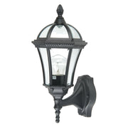 Applique esterna retro nera E27 60W Ledbury GardenZone