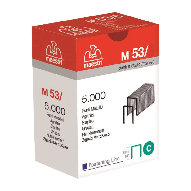 MAESTRI PUNTI SPILLATRICE M 53/ 6 DA 5000 PZ