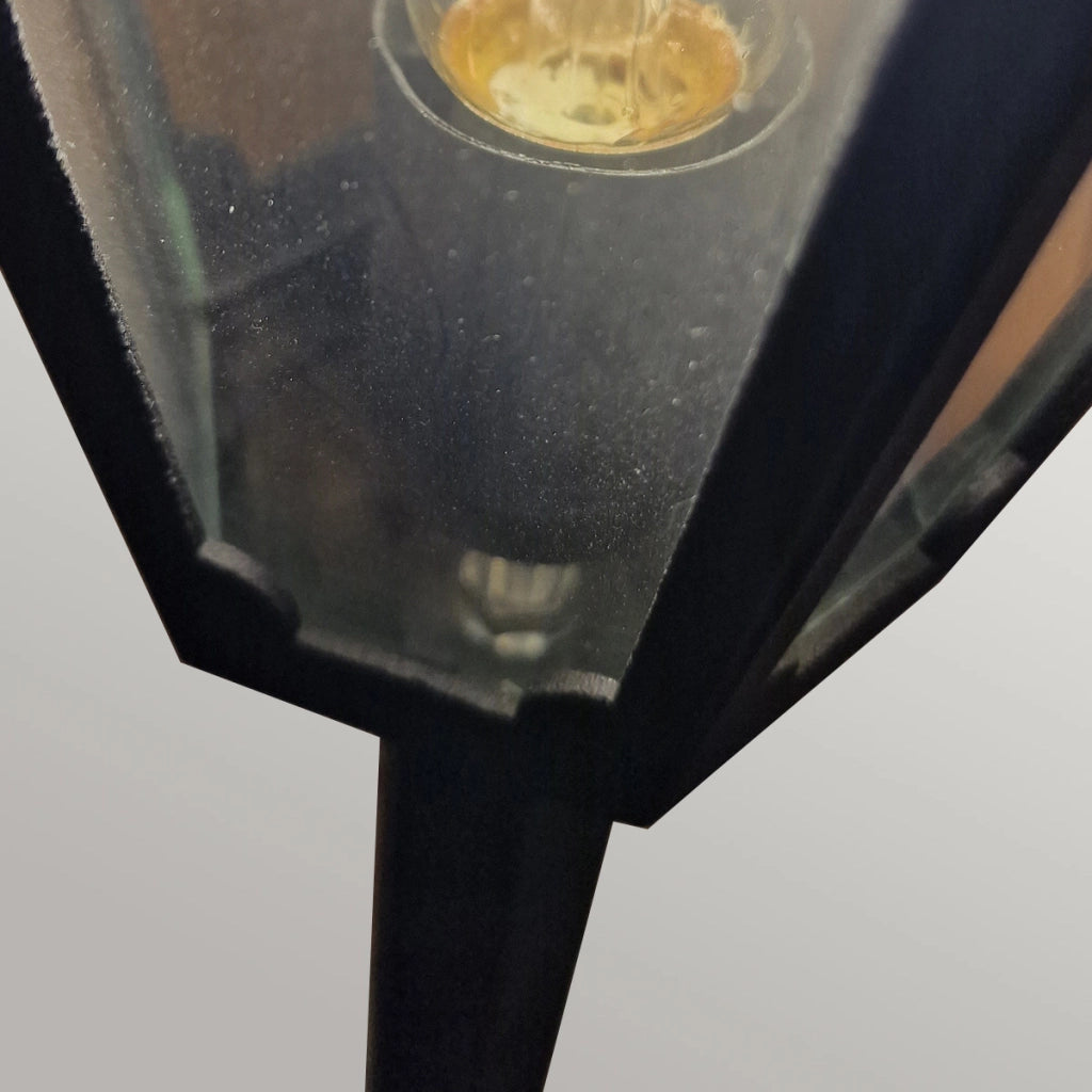 Lampada esterno a stelo nera E27 60W Parish Elstead
