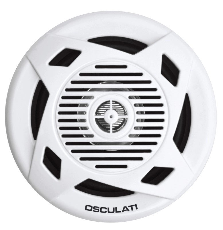 Altoparlanti a doppio cono 6,5'' 2x60 W bianche co mm 180 pot. w 2x120