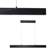 Lampada a sospensione LED 18W 90cm nera Milagro Pierce