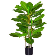 Albero Finto 95 cm ¨C Minimal ¨C Pianta Artificiale con Vaso