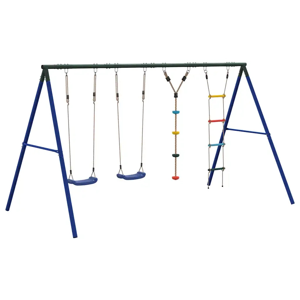 Set Gioco da Esterno con Altalene Scala e Altalena a Disco CFW8559707
