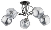 Lampadario Alfa Infinity cromato 5xE27 max 60W 27195