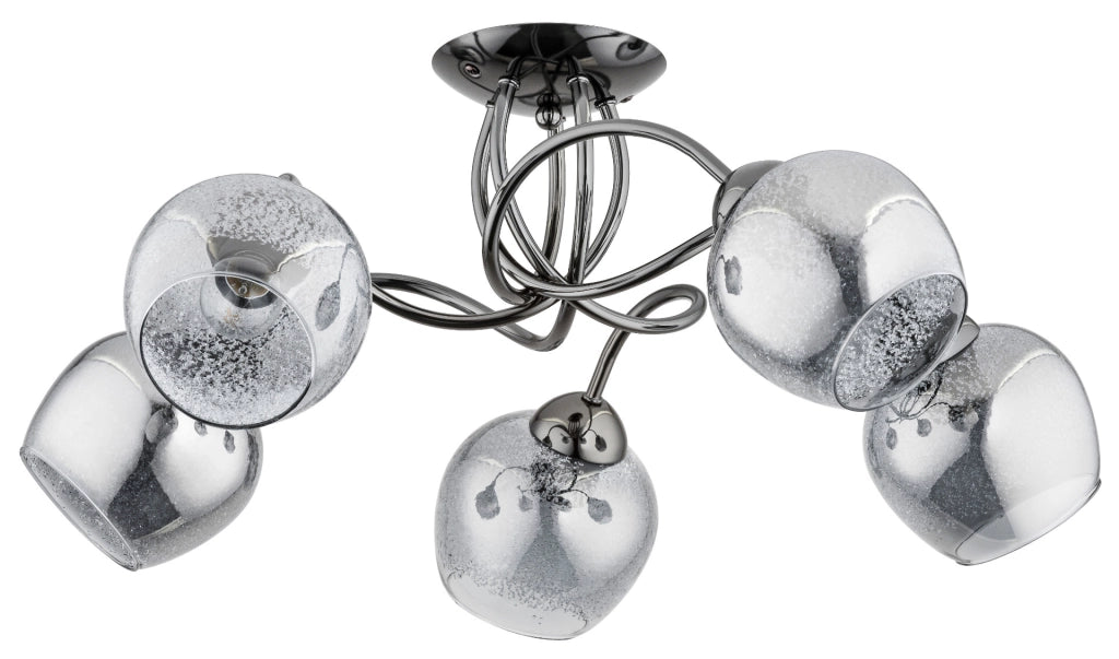 Lampadario Alfa Infinity cromato 5xE27 max 60W 27195