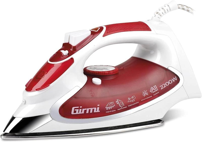 GIRMI FERRO STIRO 2200W PIASTRA IN ACCIAIO