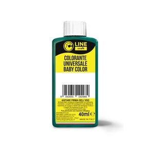 C COLORANTE UNIVERSALE 40ML GIALLO OCRA BABY COLOR- C LINE CRAFT- 12,0 pz