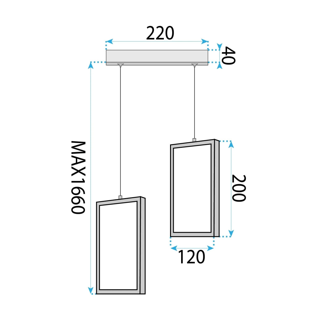Lampada Led Lhj086-2cp Gold
