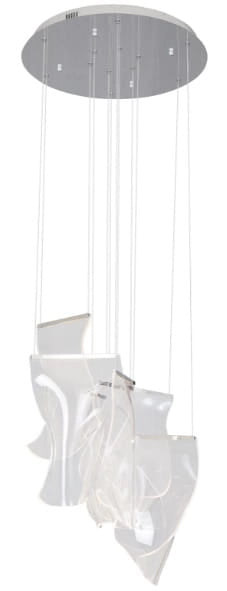 Lampadario a sospensione SILK LED 15W Ø55 Maxlight