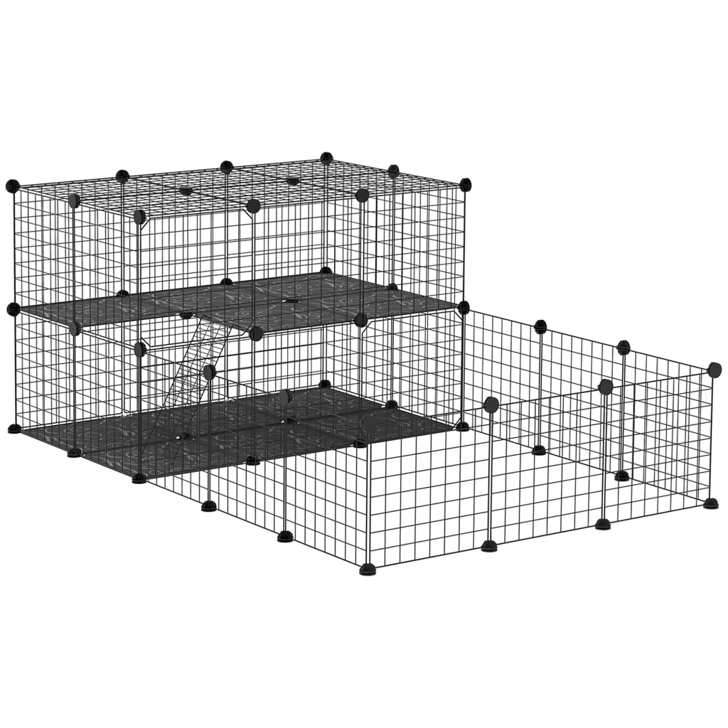 Recinto per Conigli ¨C Minimal ¨C Nero 175x105x70cm
