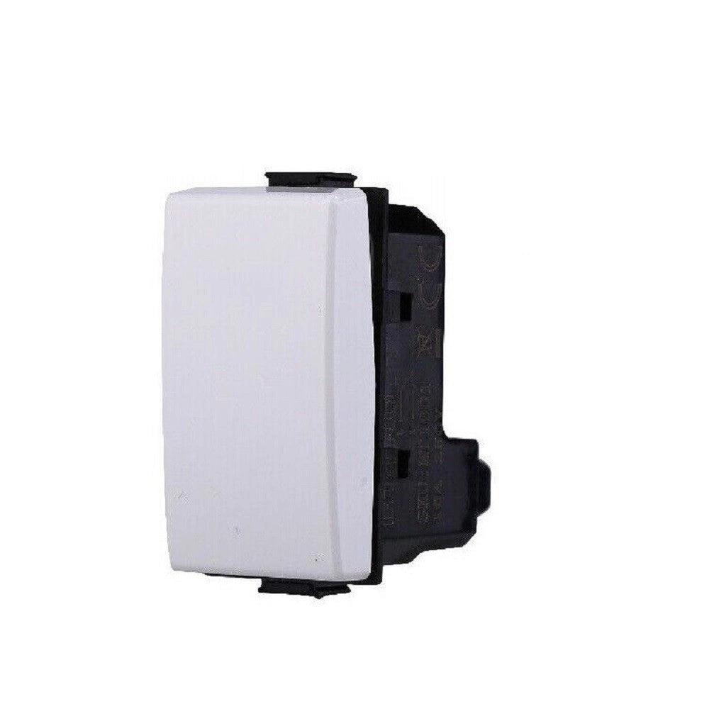 Trade Shop - Serie Bticino Frutti Matix Compatibile Presa Schuko Lan Pulsante Deviatore Usb -