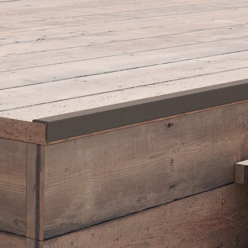 Profili Angolari per Decking in WPC  5 pz 170 cm Marrone