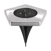 Lampada solare da incasso GARET 0,5W 5700K IP65 cromo Struhm