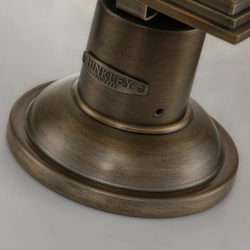 Lampada da esterno su base Grant bronzo E27 60W Quintiesse