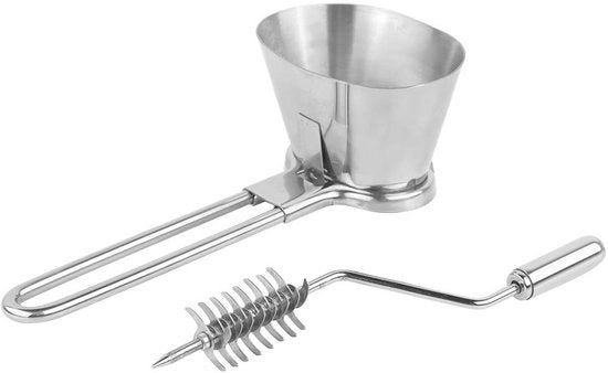 Macchina per macinare spezie manuale - Mule per spezie - Facile da pulire - In acciaio inossidabile - Muletta per prezzemolo - Adatto per il peperoncino