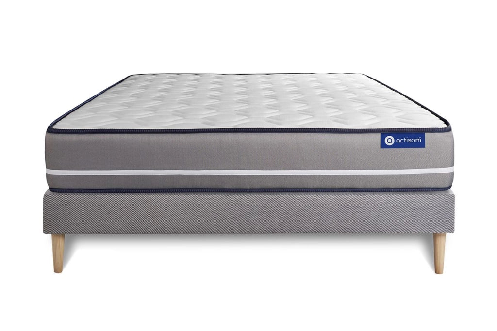 Kit rete e materasso Actimemo pur 120x190cm - Spessore : 20cm- memory foam - rigido