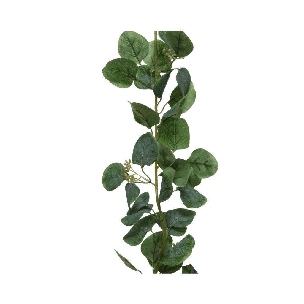 GHIRLANDA DI EUCALIPTO D.12XH180CM IN POLIESTERE.