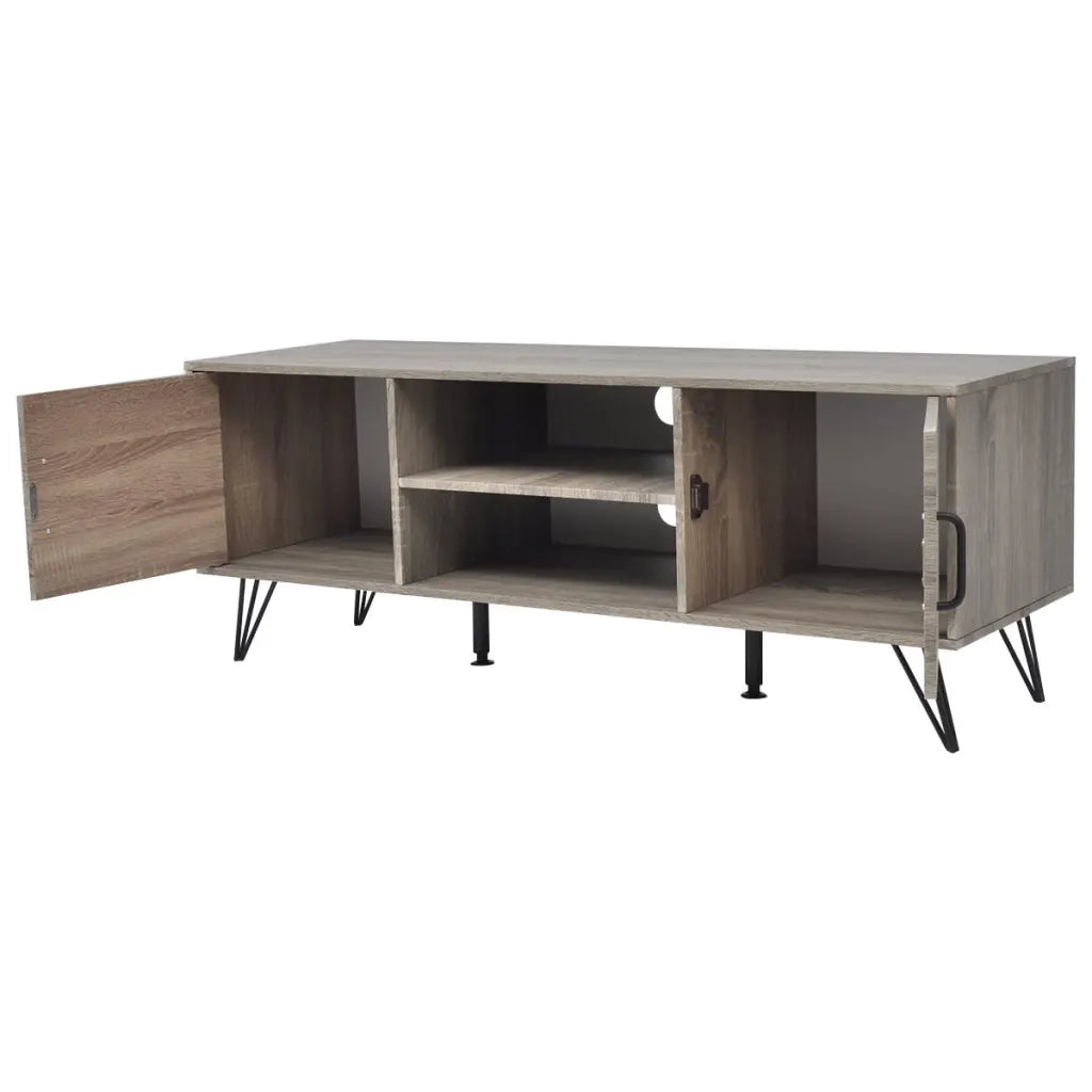 Mobile Porta TV 120x40x45 cm Grigio 243449