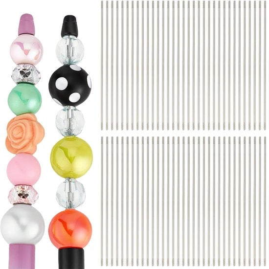 80 pezzi di pennelli metallici inutilizzati per collane