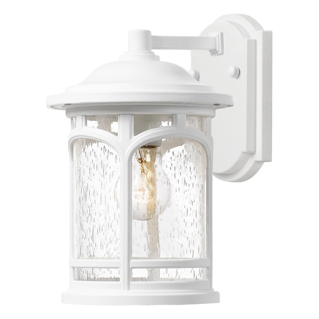 Applique esterna bianca E27 60W IP44 Marblehead Quoizel