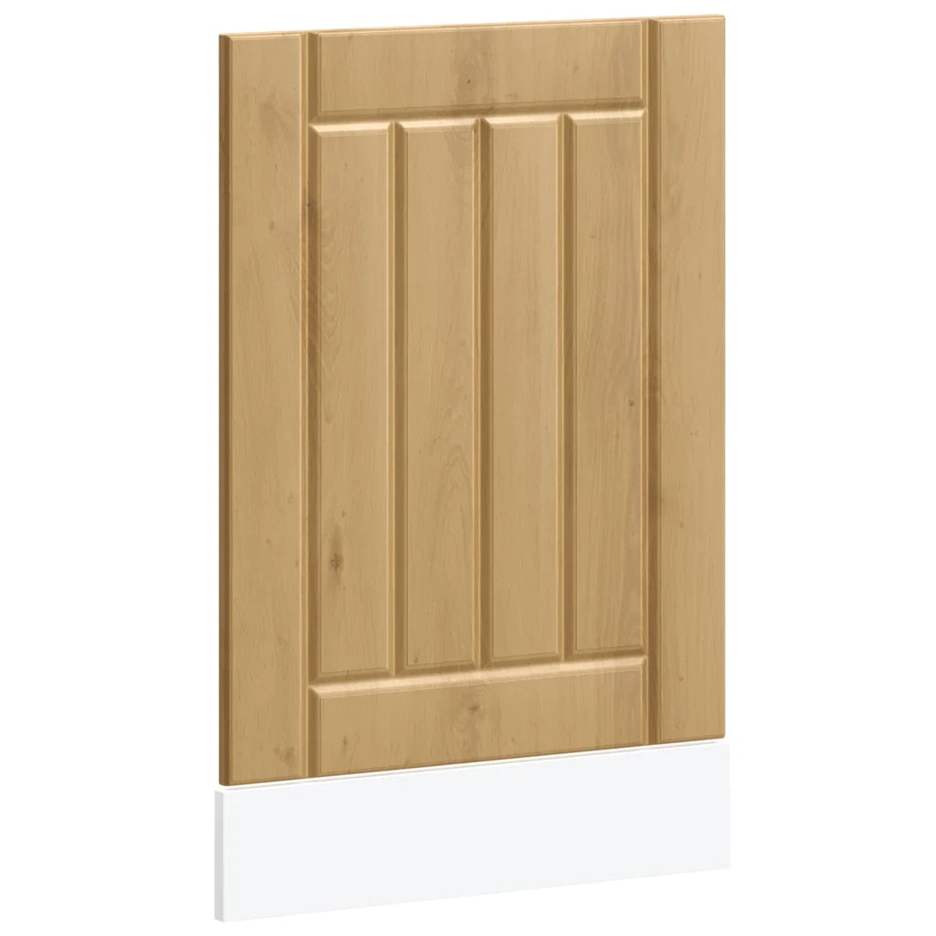 vidaXL Pannello Lavastoviglie Rovere Artigianale Legno Multistrato