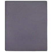Lenzuolo con Angoli Jersey Antracite 100x200 cm Cotone CFW8791752