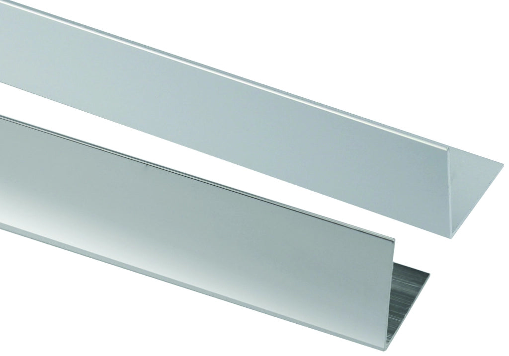 PROFILO PER RIVESTIMENTI ANGOLARI 15x15x1 mm - Lucido - barra 2 mt 851/93 - 10 metrilineari- ARCANSAS