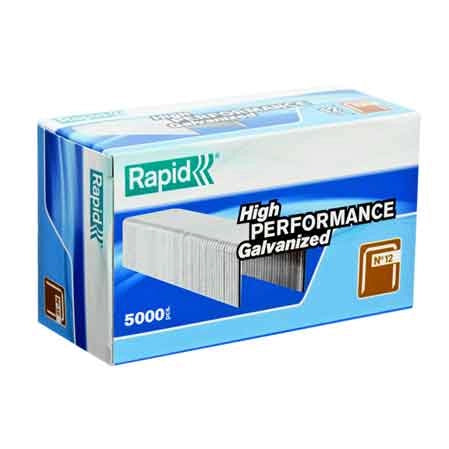 GRAFFE PER CUCITRICE PNEUMATICA 'PS 141' H. 8 mm - conf. 5000 pezzi - RAPID