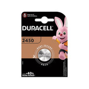 DURACELL BATTERIA A BOTTONE CR2450 BL 10 confezioni