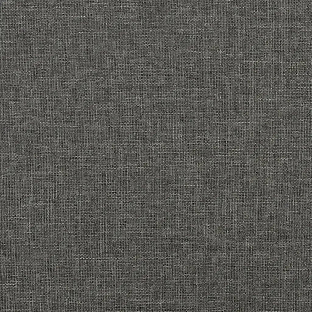 Letto matrimoniale | Letto per adulti | Giroletto senza Materasso Grigio Scuro 120x200 cm Tessuto