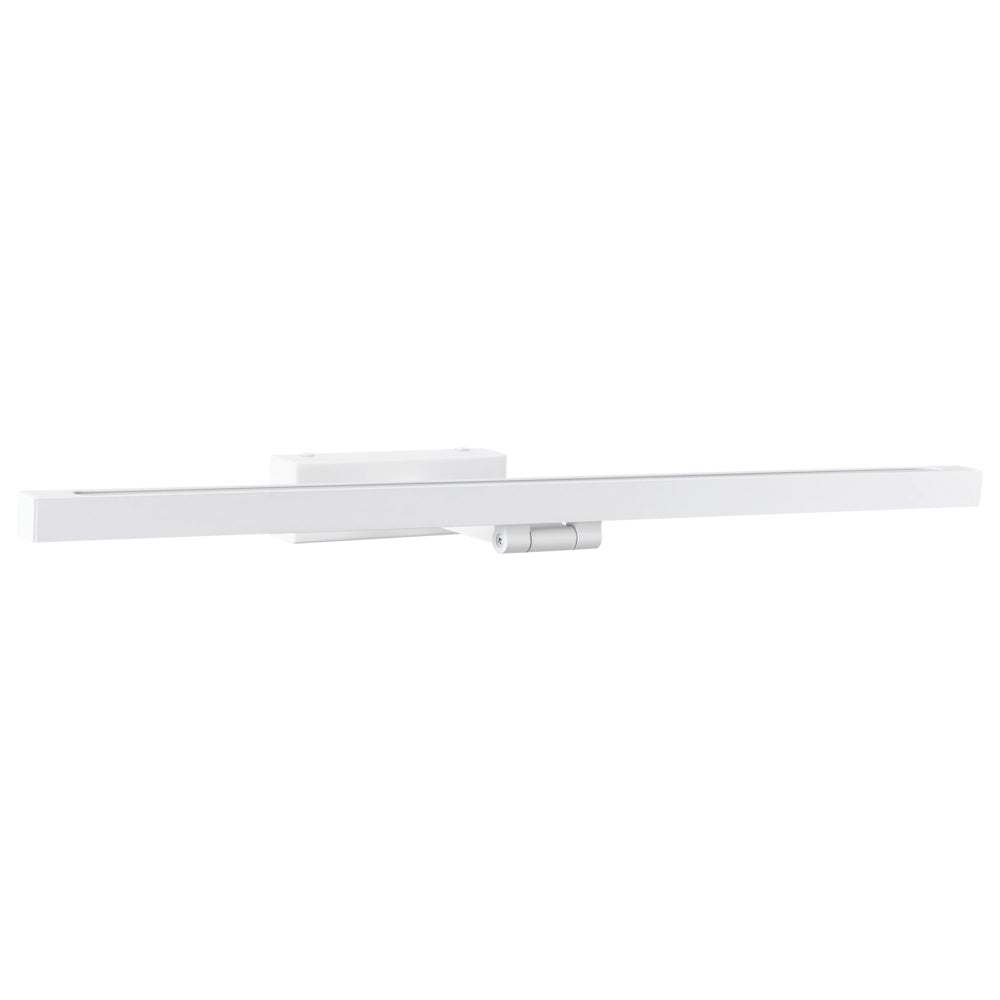 Lampada specchio luce bianco polvere rivestito LED metallo orizzontale bagno soggiorno moderno lampada da parete