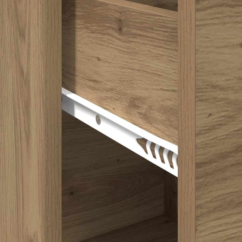 Credenza con cassetto Rovere artigianale 38 x 34 x 75 cm 869553