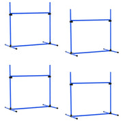 Set Ostacoli Agility per Cani ¨C Xylo ¨C 4 Pezzi Professionale con Borsa