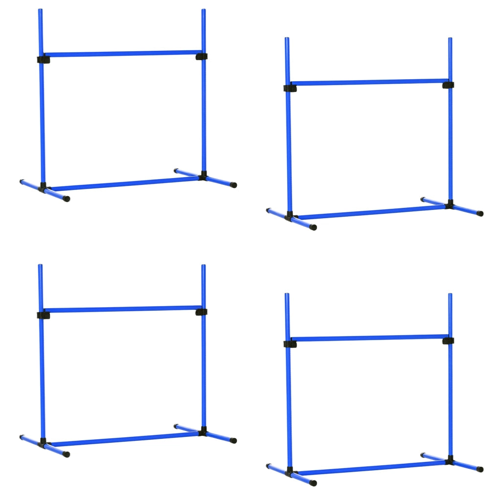 Set Ostacoli Agility per Cani ¨C Xylo ¨C 4 Pezzi Professionale con Borsa