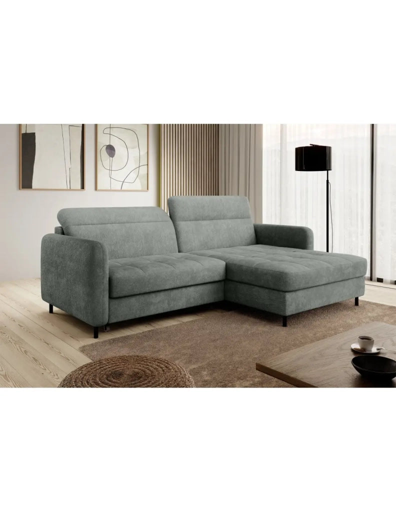 Divano ad angolo collezione GOUMSI colore Verde chiaro